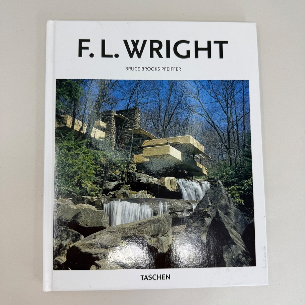 Taschen Frank Lloyd Wright Bruce Brooks Pfeiffer Architecture Hardcover Book